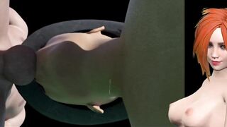 Sissy sucks his own dick raw POV destroyed by big cock