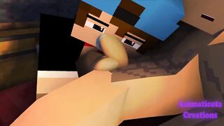 His Huge Tasty Cock destroyed by deep throat minecraft gay sex