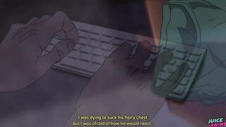 Chubby bear daddy wrecks twink in rough yaoi hentai