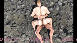 Twink gets destroyed by a hairy daddy in this brutal 3D jerk off challenge
