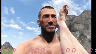 Twink gets destroyed by a hairy daddy in this brutal 3D jerk off challenge