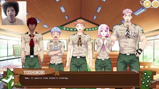 Scoutmaster wrecked the buddy in raw gay yaoi hell