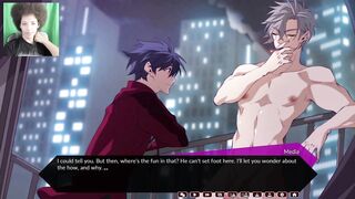 Twink gets destroyed by daddy sinsations in 3D anime hentai game