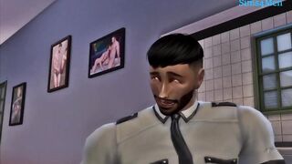 Mr Policeman and Two Boys Roughly Fucked in HD 3D Animation