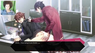My twink boy destroyed by daddy scouts in hentai anime game