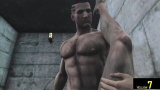 Naked mate forced into boxers only raw prison fuck brutal cartoon gangbang