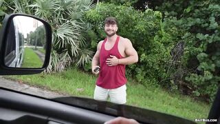 Heath Halo Gets Baitbus Blowjob From Andy Adler Teased With Titties