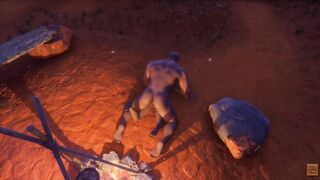 Wild Life animated gay sex Max gets destroyed by huge bear butt licking rough cumshot