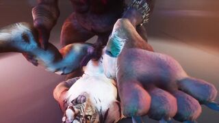 Minotaur facefart tiger boy first facesit cumshot wild life gay furry