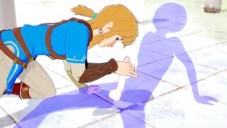 Link Gets His Big Dick Wrecked in Raw Yaoi Handjob