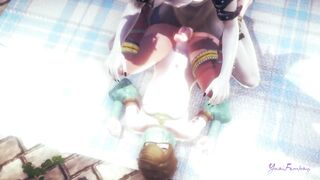 Zelda Yaoi Link fucked Missionary his tight ass creampied