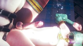 Zelda Yaoi Link fucked Missionary his tight ass creampied
