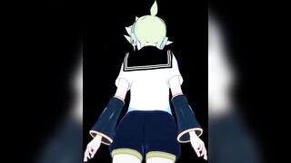 Len x Kaito 3D Anal Creampie Ruined on Stage
