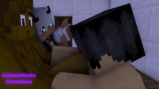 Straight friends destroyed by fiery Jenny mod big cock raw gay Minecraft