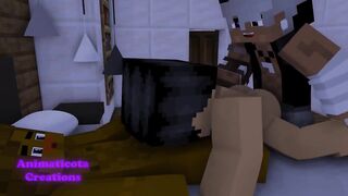Straight friends destroyed by fiery Jenny mod big cock raw gay Minecraft