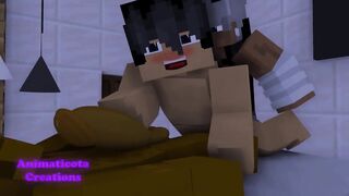 Straight friends destroyed by fiery Jenny mod big cock raw gay Minecraft