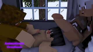 Straight friends destroyed by fiery Jenny mod big cock raw gay Minecraft