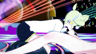 Len x Kaito's Blowjob Pounding Asian Cock Gets Creampie