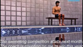 swimmer gets drilled in sims 4 pool gangbang