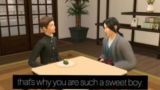 The boy empties his owner’s eggs in wicked whims gay sweet blowjob