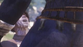 Wolf Gets Destroyed by Gay Cute Guy Wild Furry Blowjob Cum