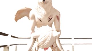 Bunny Hop Yiff 3D Furry Secondlife Gay Public POV DonutKnot Cat Wolf Rough Sex