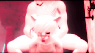Furry Wolf Gets Destroyed in Second Life Gay DonutKnot Rough sex