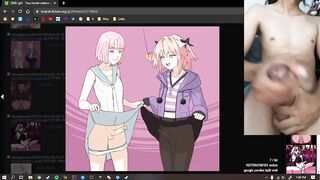 Trap Hentai Porn 3D Animation Femboy Jerk Off Load Blasts Cum Shot