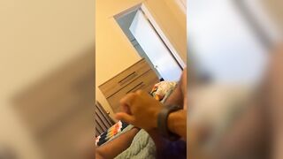 Teen twink strips quick cum fountain blasts