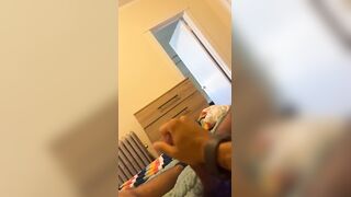 Teen twink strips quick cum fountain blasts