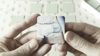Board game teasing until thick cum explodes from my big cock