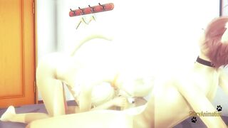 Furry Yaoi POV 2 Foxes Blowjob and Fucked Rough Creampie