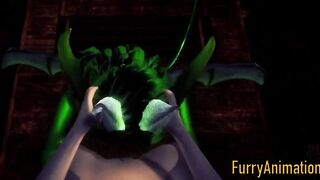 Furry dragon blowjob yaoi creampie gushes down throats