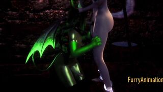 Furry dragon blowjob yaoi creampie gushes down throats