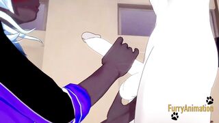 Furry yaoi shark sucks horse raw yiff
