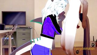 Furry yaoi shark sucks horse raw yiff