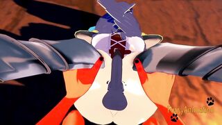 Zelda furry yaoi Revali gets stuffed raw and yiffed
