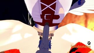 Zelda furry yaoi Revali gets stuffed raw and yiffed