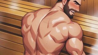 Straight Pinoy Hubbies Raw Railed Gushing Sauna Orgy Cum Flood