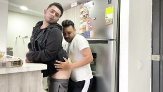 Pizza Hunk Pounds Femboy Ass Raw Gushing Creampie Destruction