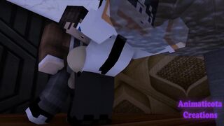 Boss Rips Femboy Ass Bareback Over Office Desk Minecraft
