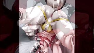 Tiger Furry Ass Grabbed Balcony Big Cock Bareback Cum Gush Destroyed