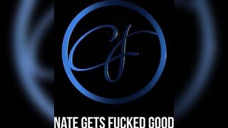 Nate's Twink Hole Destroyed Raw by Tony's Uncut Jock Cock Gushing Cum