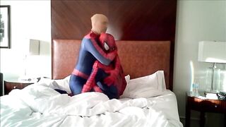 Stocking Mask Spiderman Humps Toy Doll Cum Gushing Destroyed