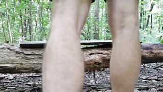 Forest Stud Smokes Jacks Gushes Massive Cum Flood