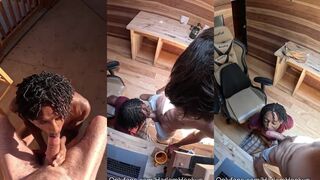 BWC Chokes Black Throat Gushing Morning Cum Destroyed