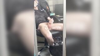 Uncut College Twink Jerks Massive Cum Gush After Class Destroy