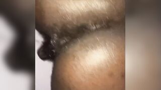 Dawg Pounds Big Black Ass Bareback Creampie Gushin Out