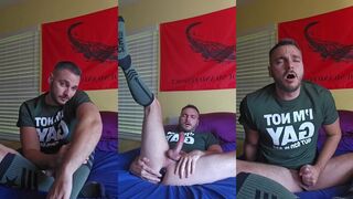 Aint Gay But Plug Milks Prostate Into Thick Cum Geyser For 20 Bucks
