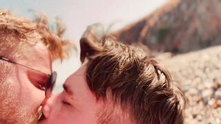 British Chub Lads Beach Cock Guzzled Gushing Cum Flood Public